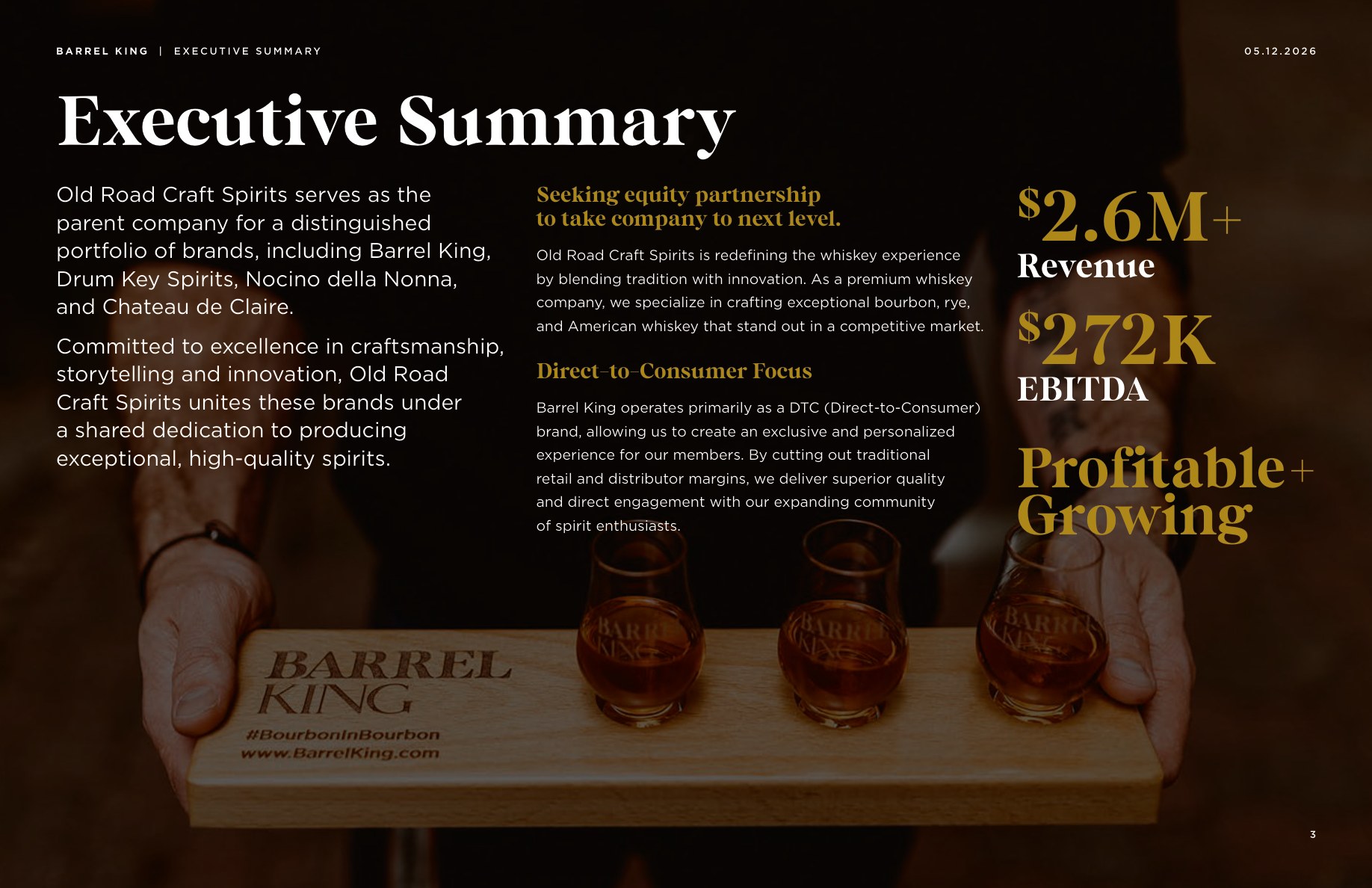 Investor deck slide 3